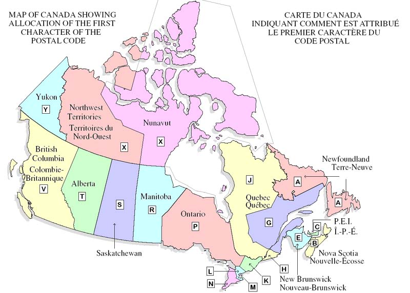 canada postal code lookup
